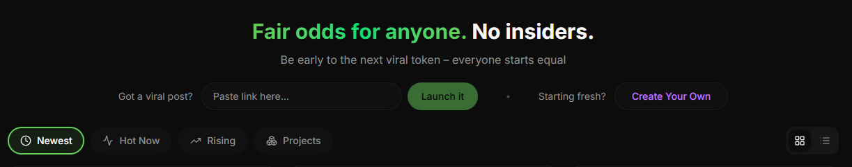 Create Launch Interface